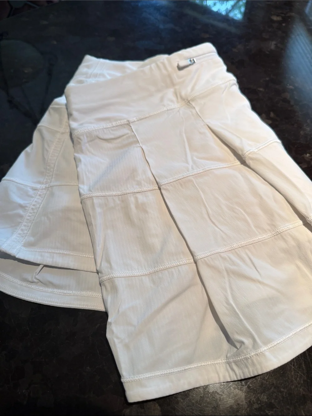 lululemon athletica White Tiered Athletic Skirt